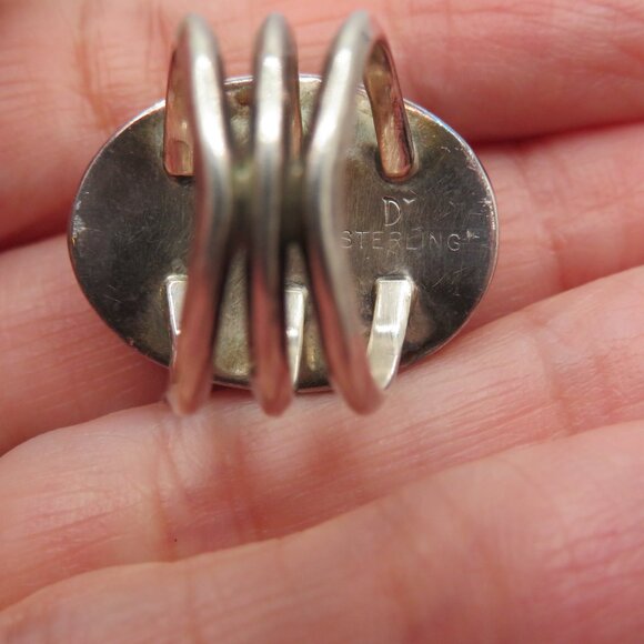 Desert Rose Trading Variscite Sterling Silver Ring Size 6 - Picture 6 of 14